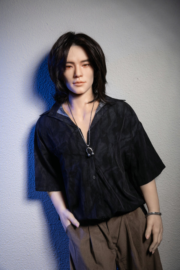 177cm/5ft9 Realistic Male Silicone Sex Doll - JIN QiTa