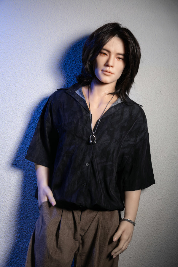 177cm/5ft9 Realistic Male Silicone Sex Doll - JIN QiTa