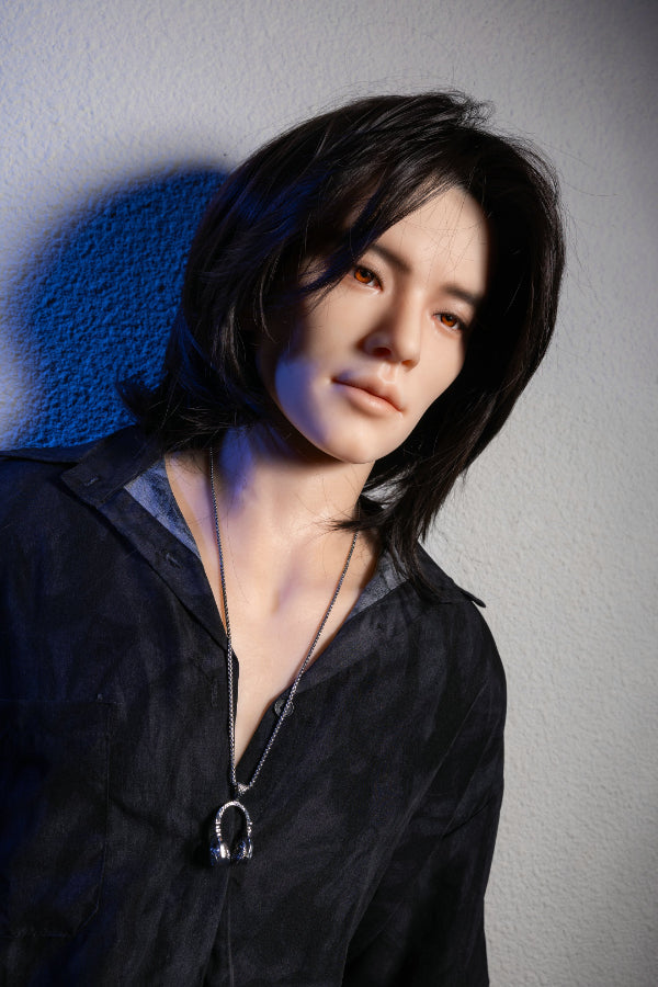 177cm/5ft9 Realistic Male Silicone Sex Doll - JIN QiTa