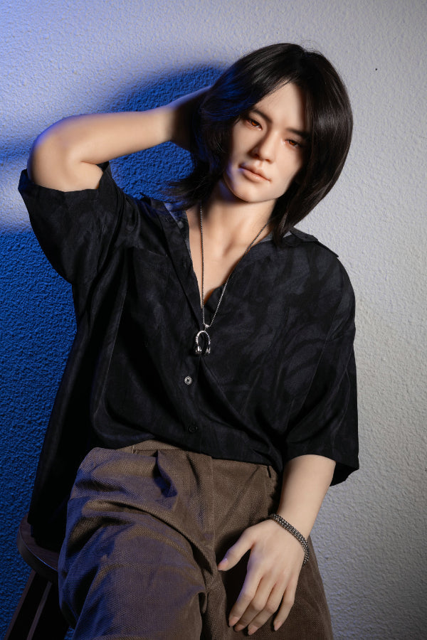 177cm/5ft9 Realistic Male Silicone Sex Doll - JIN QiTa