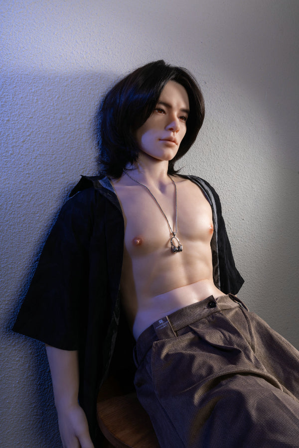 177cm/5ft9 Realistic Male Silicone Sex Doll - JIN QiTa