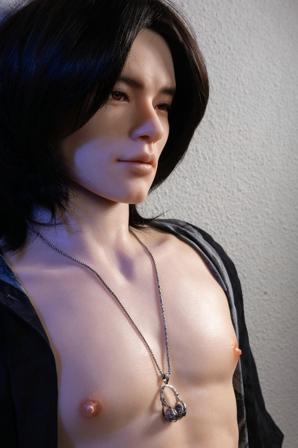 177cm/5ft9 Realistic Male Silicone Sex Doll - JIN QiTa