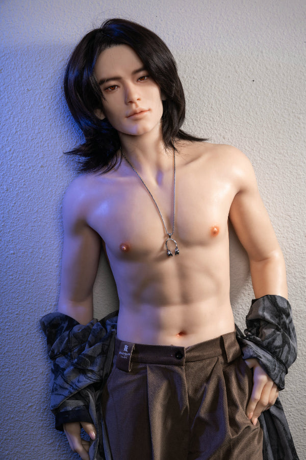 177cm/5ft9 Realistic Male Silicone Sex Doll - JIN QiTa
