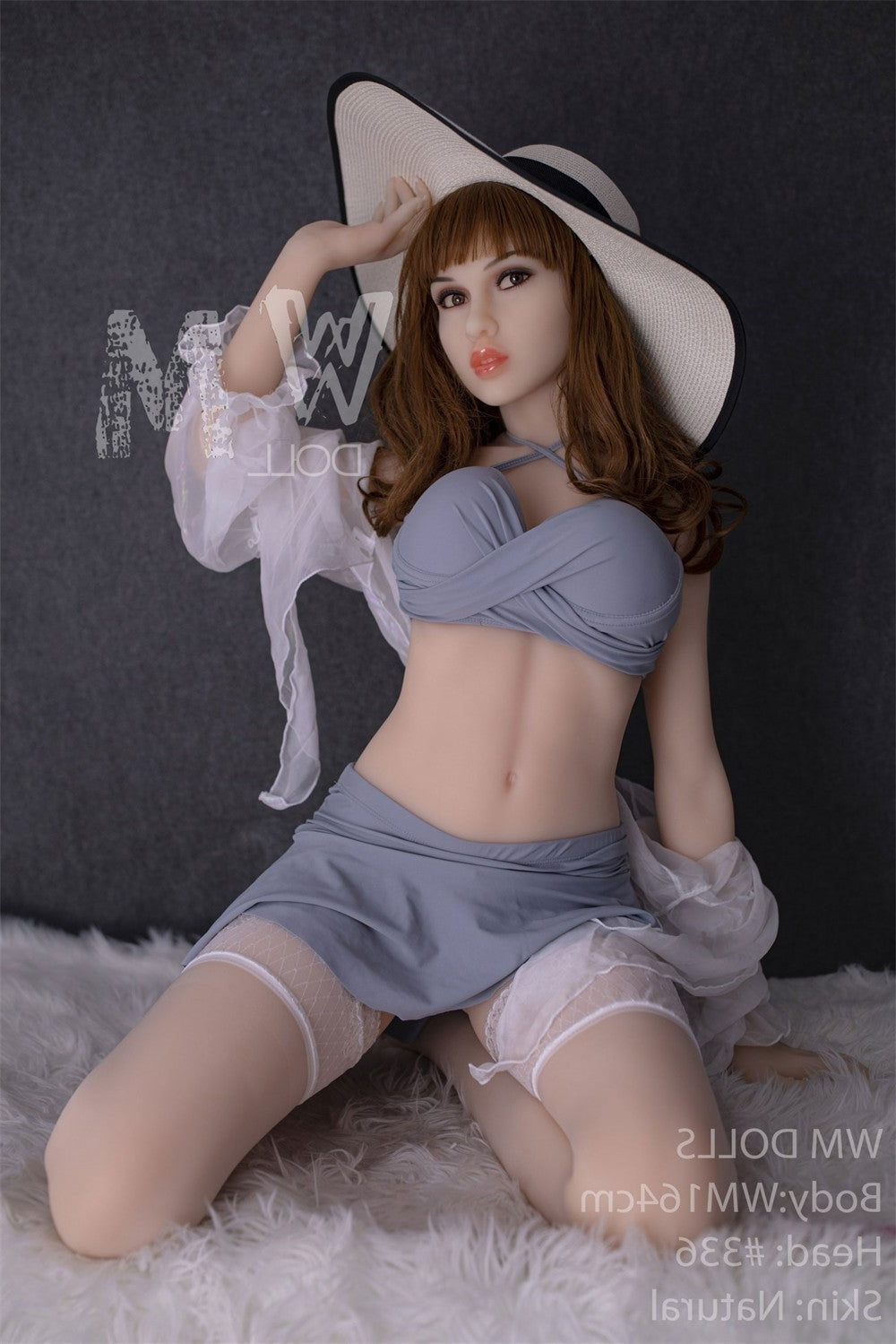 164cm/5ft5 D-cup Real Life TPE Sex Doll with #336 Head WM