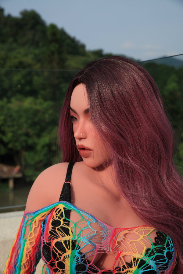 US In Stock - ⭐️CLM Pro⭐️FD155cm/5ft1 G-Cup Silicone Head Movable Jaw Torso Climax Doll