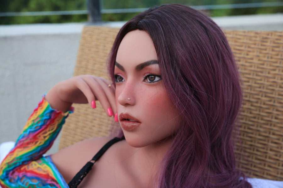 EU In Stock - ⭐️CLM Pro⭐️FD155cm/5ft1 G-Cup Silicone Head Movable Jaw Torso Climax Doll