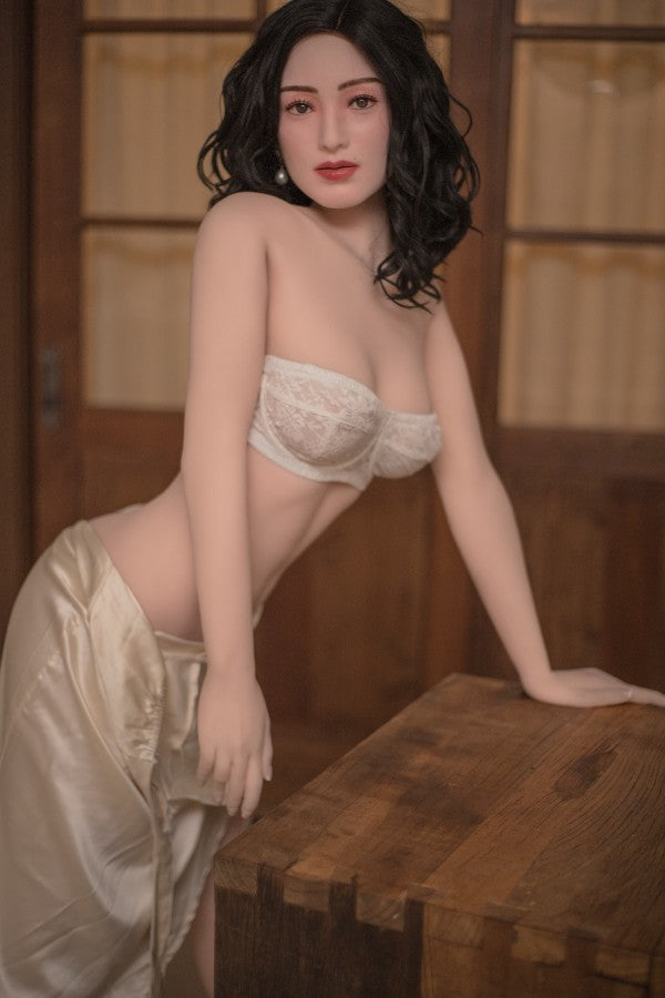 ⭐️CLM Pro⭐️ FD157cm/5ft2 F-Cup Movable jaw Hybrid Sex Doll - Sharla TPE Body + Silicone Head Climax