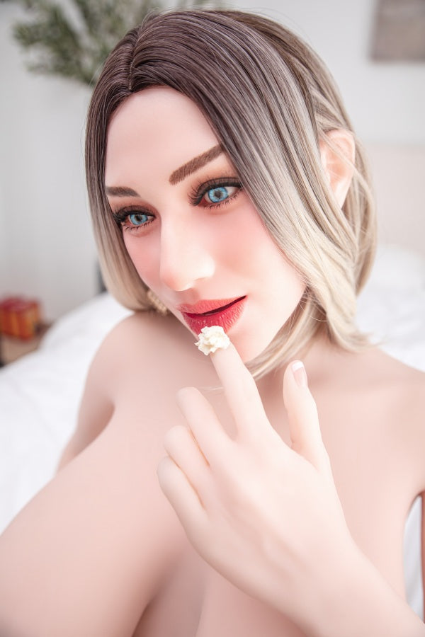 EU In Stock - ⭐️CLM Pro⭐️FD159cm/5ft3 Huge Tits Silicone Head Jaw Sex doll Torso Climax Doll