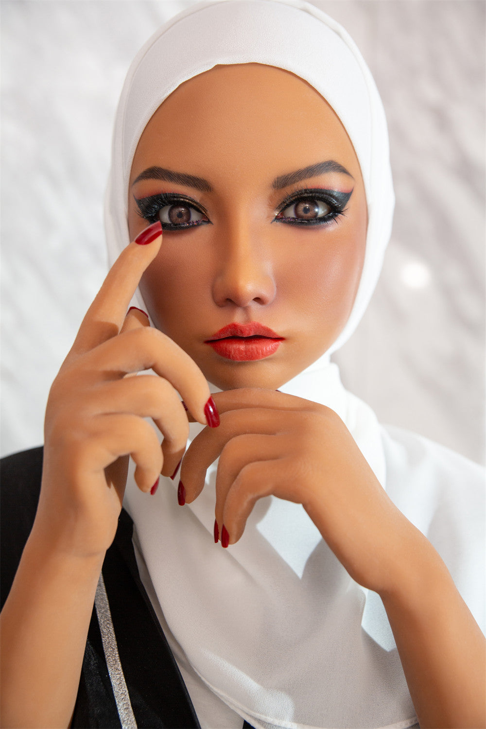 Eu In Stock Fd160cm 5ft3 M Cup Huge Boobs Silicone Head Movable Jaw Sex Doll Fukada - Torso Climax