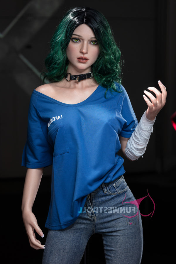 157cm/5ft2 D-Cup New Cute Silicone Sex Doll - #045S Alexa White Funwest