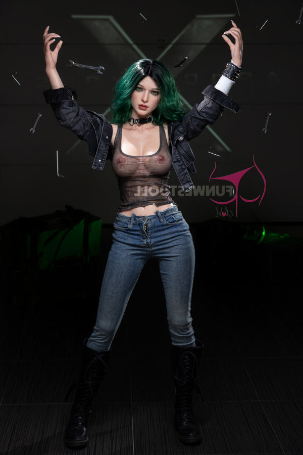 157cm/5ft2 D-Cup New Cute Silicone Sex Doll - #045S Alexa White Funwest