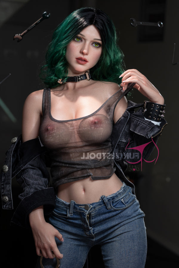 157cm/5ft2 D-Cup New Cute Silicone Sex Doll - #045S Alexa White Funwest