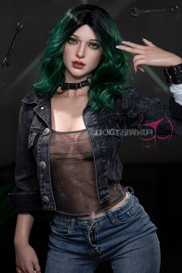157cm/5ft2 D-Cup New Cute Silicone Sex Doll - #045S Alexa White Funwest