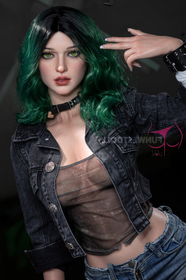 157cm/5ft2 D-Cup New Cute Silicone Sex Doll - #045S Alexa White Funwest