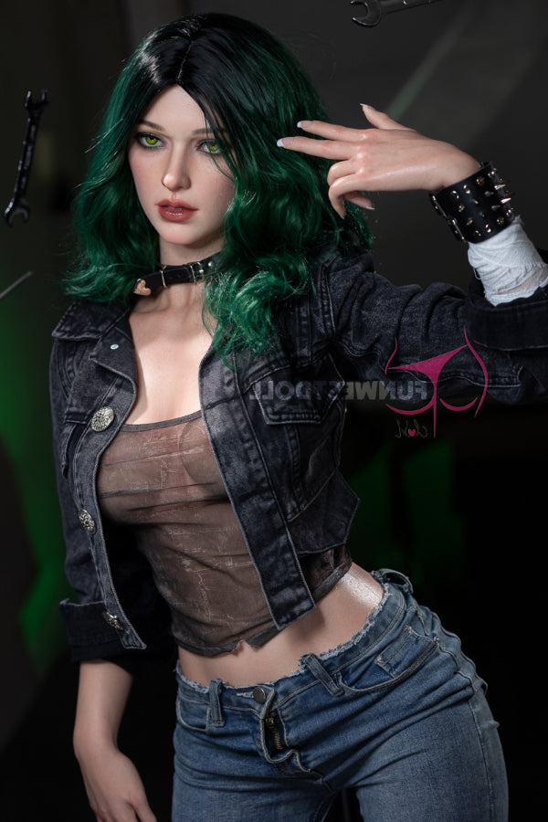 157cm/5ft2 D-Cup New Cute Silicone Sex Doll - #045S Alexa White Funwest