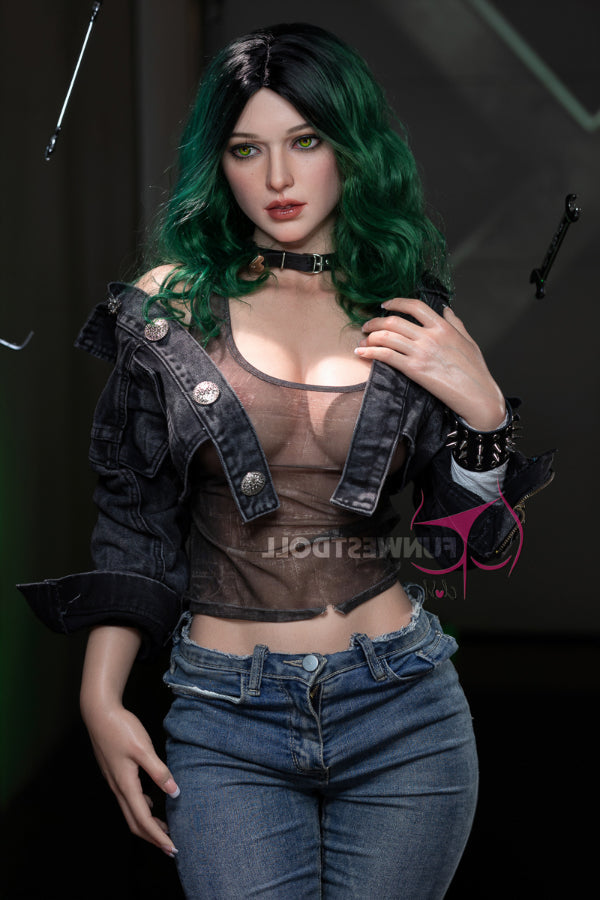 157cm/5ft2 D-Cup New Cute Silicone Sex Doll - #045S Alexa White Funwest