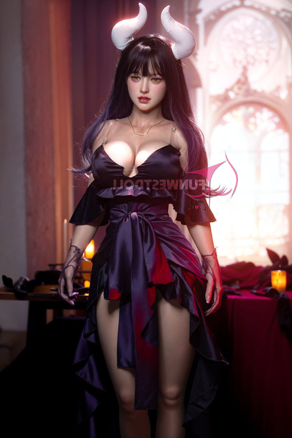 160cm (5&#39; 4") E-Cup Most Sexy Silicone Sex Doll With Big Boobs - #035S Torso Funwest