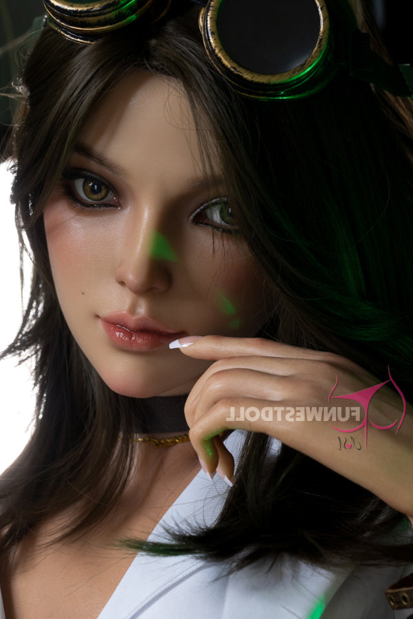 168cm 5 6 D Cup Real Skin Texture Silicone Sex Doll With Big Boobs 026s Natural Lexie - D-cup Torso Funwest