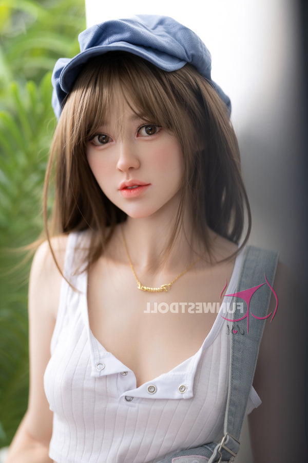 159cm/5ft3 A-cup Silicone Japanese Sex Doll - #032S Lucy White Funwest