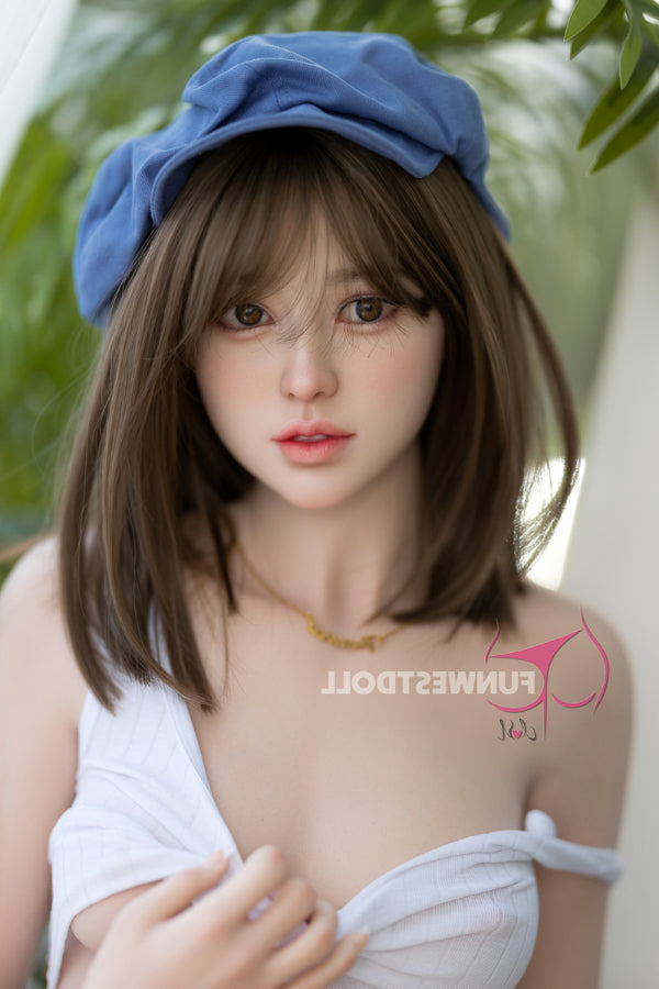 159cm/5ft3 A-cup Silicone Japanese Sex Doll - #032S Lucy White Funwest