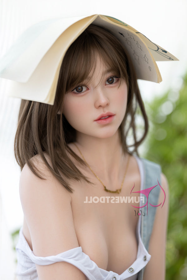 159cm/5ft3 A-cup Silicone Japanese Sex Doll - #032S Lucy White Funwest