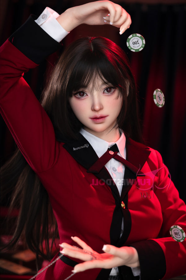 159cm/5ft3 A-cup Silicone Japanese Sex Doll - #038S Alice White Funwest