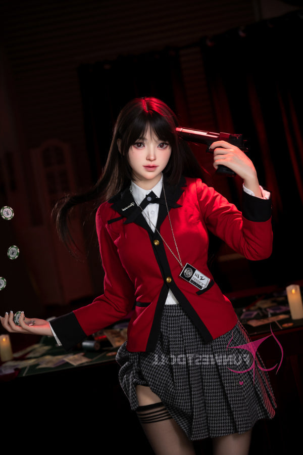 159cm/5ft3 A-cup Silicone Japanese Sex Doll - #038S Alice White Funwest