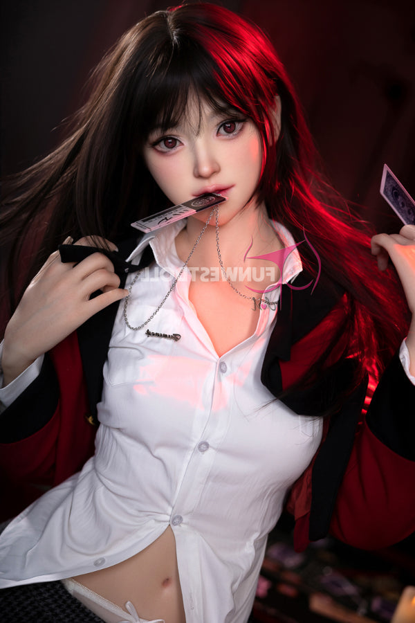 159cm/5ft3 A-cup Silicone Japanese Sex Doll - #038S Alice White Funwest