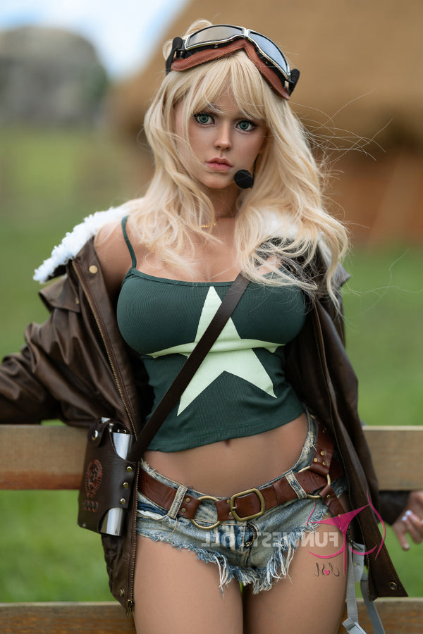 157cm/5ft2 G-Cup Silicone Sex Doll - #030S Natural Assos Funwest