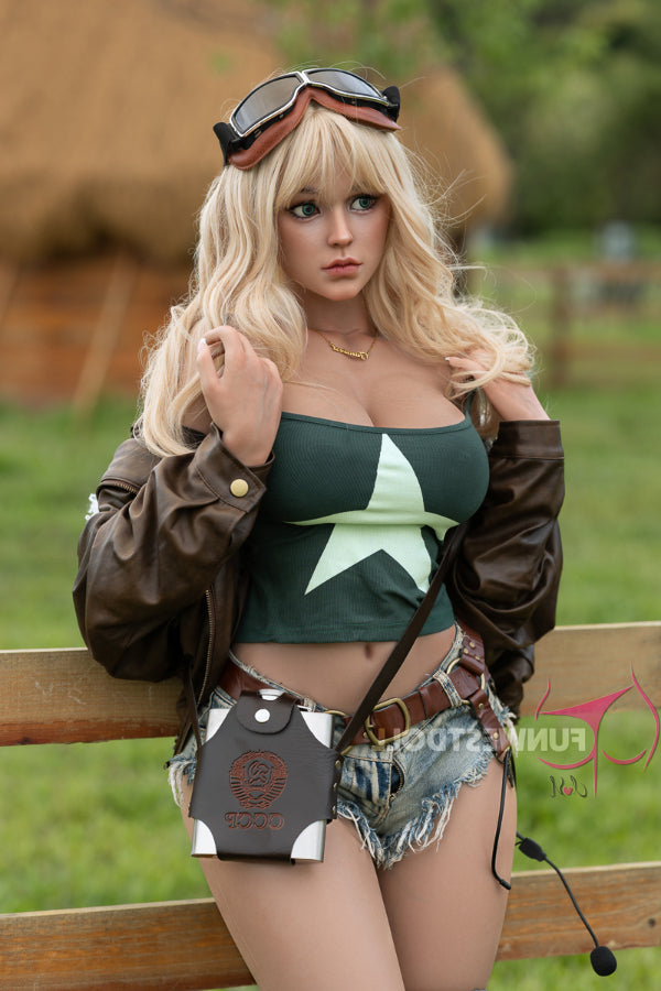 157cm/5ft2 G-Cup Silicone Sex Doll - #030S Natural Assos Funwest