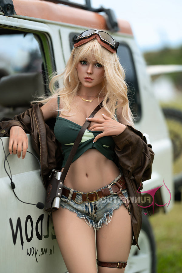 157cm/5ft2 G-Cup Silicone Sex Doll - #030S Natural Assos Funwest