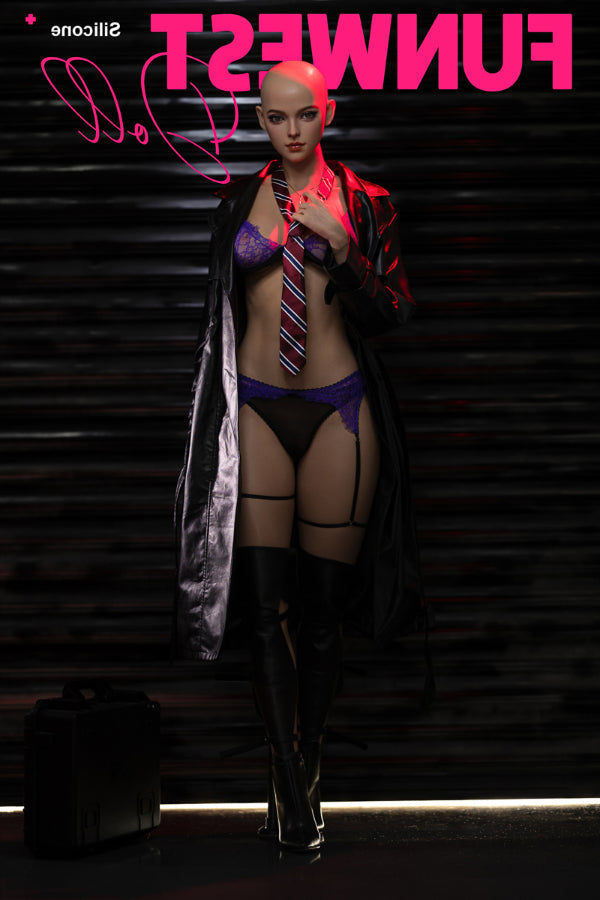 168cm 5 6 D Cup Real Skin Texture Silicone Sex Doll With Big Boobs 026s Natural Lexie 1 - D-cup Torso Funwest