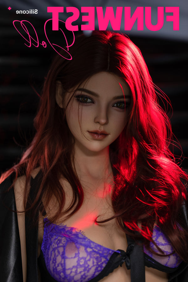 168cm 5 6 D Cup Real Skin Texture Silicone Sex Doll With Big Boobs 026s Natural Lexie 1 - D-cup Torso Funwest