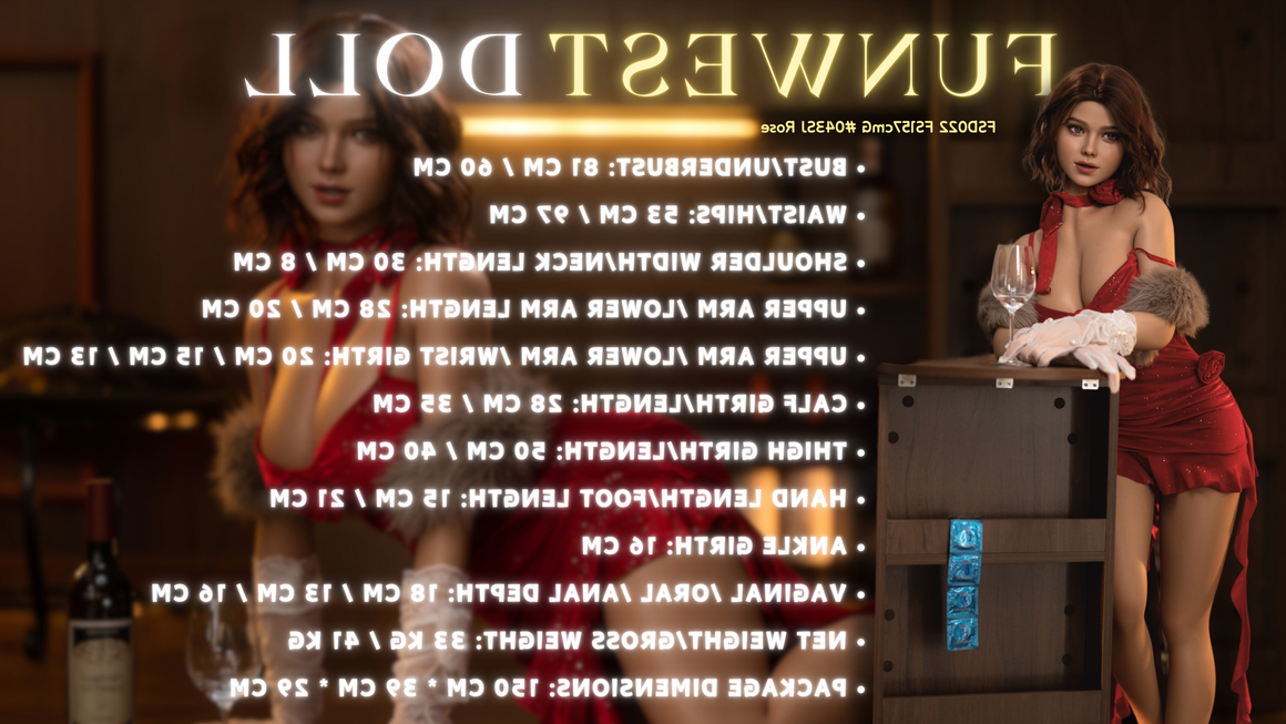 157cm/5ft2 G-cup Silicone Sex Doll #043 - Natural Rose Funwest