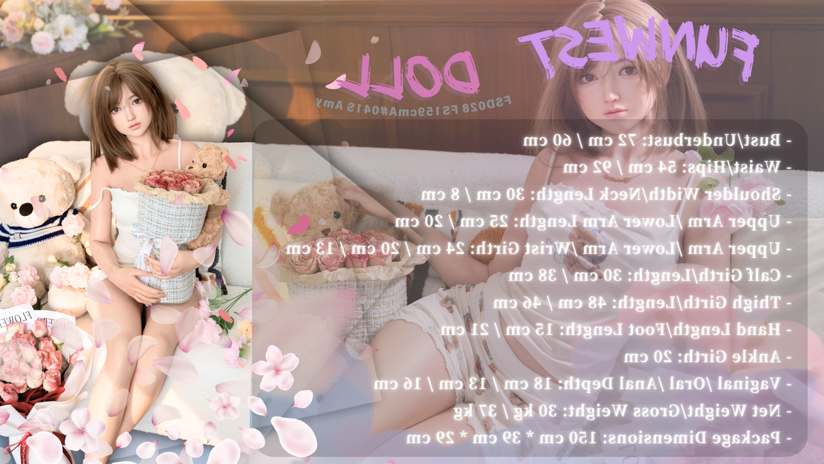 159cm/5ft3 A-cup Silicone Japanese Sex Doll #041S - White Amy Funwest