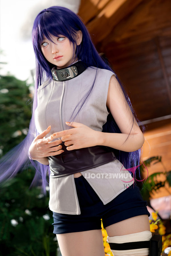 159cm/5ft3 A-cup Silicone Japanese Sex Doll #041S - White Amy FSD029 Funwest