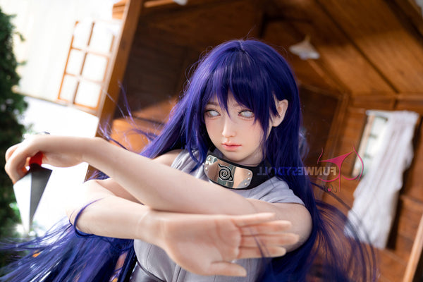 159cm/5ft3 A-cup Silicone Japanese Sex Doll #041S - White Amy FSD029 Funwest