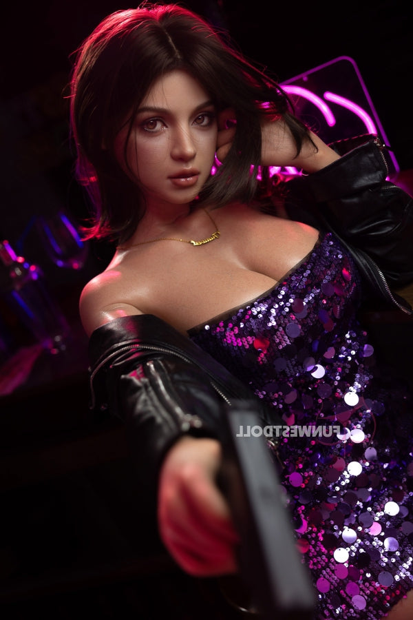 157cm 5ft2 G Cup Realistic Skin Texture Silicone Sex Doll 054s Natural Lyra - G-cup Torso Funwest