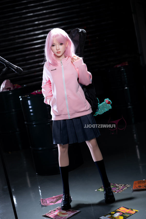 152cm/4ft11 D-cup Anime Silicone Sex Doll FSD034 #053S - Nika Funwest