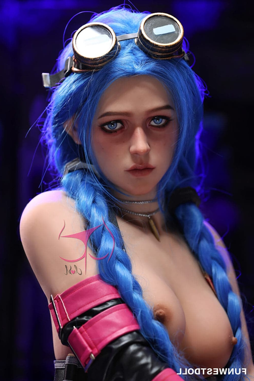 159cm/5ft3 A-Cup Skinny Cosplay Creampie TPE Sex Doll Funwest