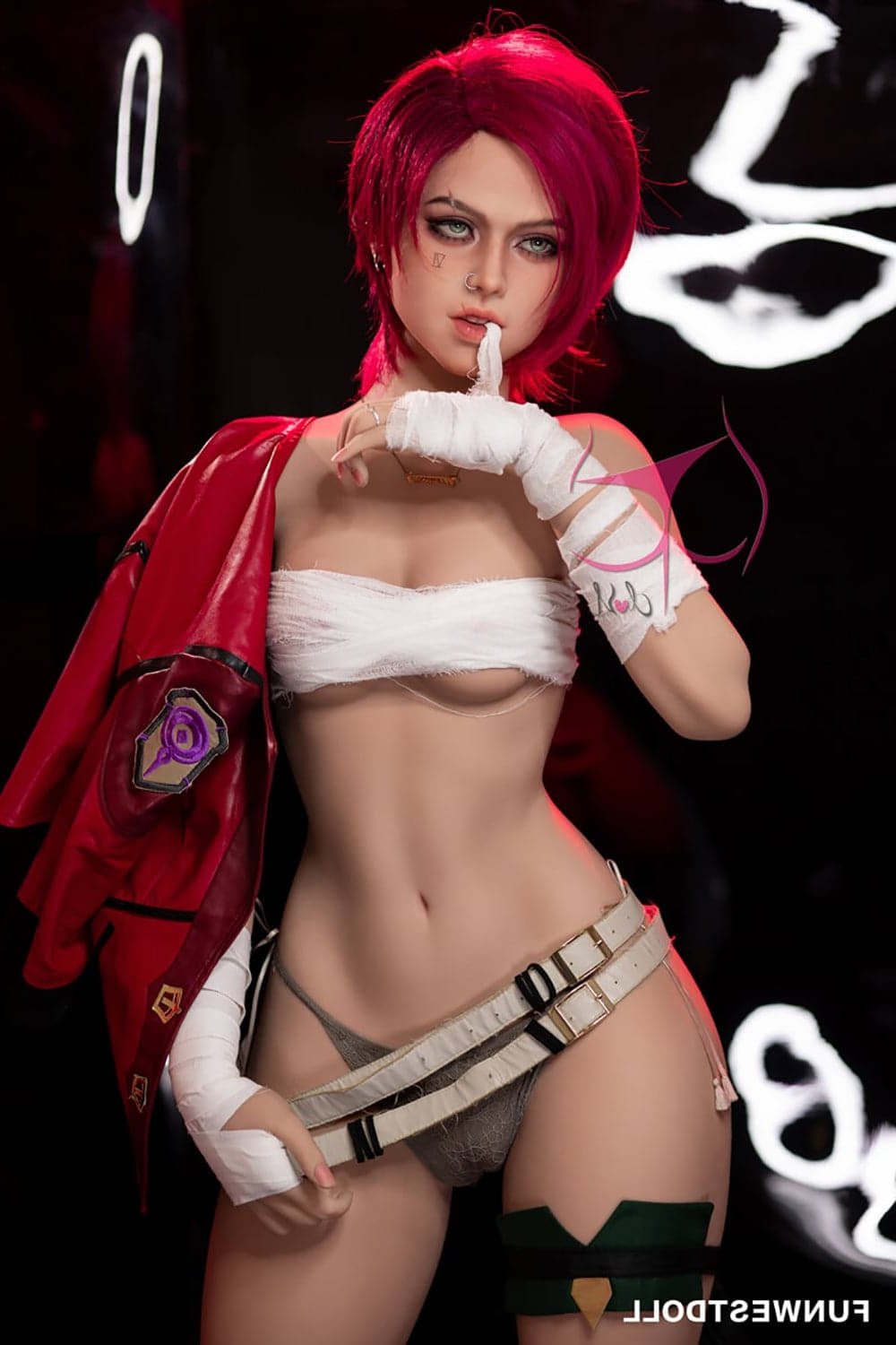 157cm/5ft2 C-Cup American Cosplay Sexy TPE Sex Doll Funwest