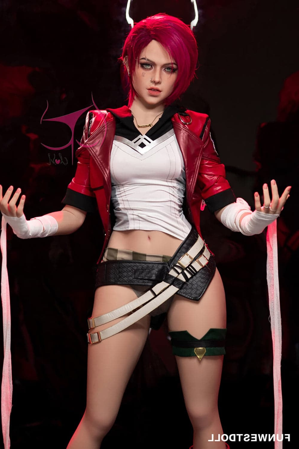 157cm/5ft2 C-Cup American Cosplay Sexy TPE Sex Doll Funwest