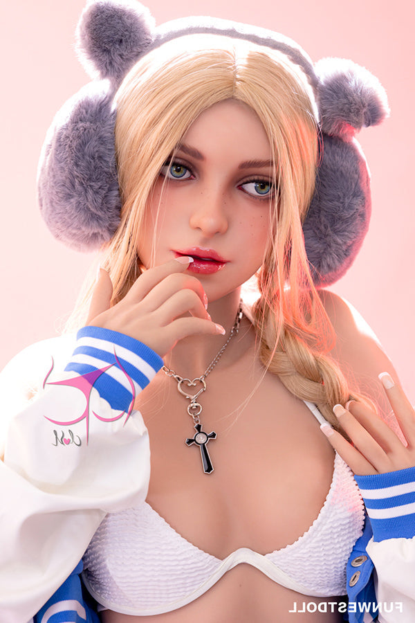 US In Stock - 159cm/5ft3 A-cup Cosplay TPE Sex Doll - #031 Eudora Funwest
