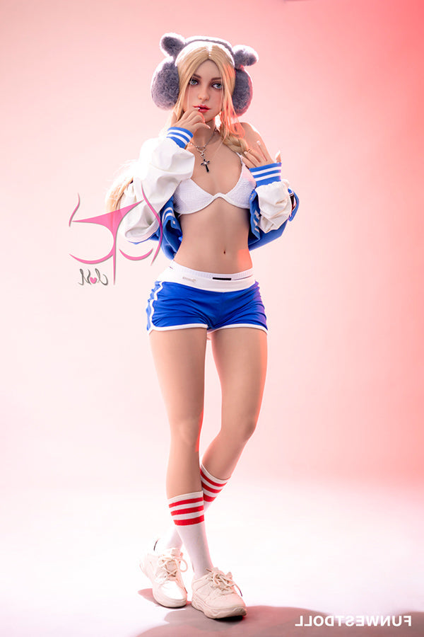 US In Stock - 159cm/5ft3 A-cup Cosplay TPE Sex Doll - #031 Eudora Funwest
