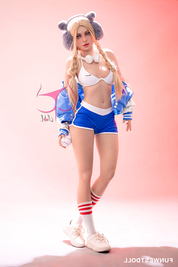 US In Stock - 159cm/5ft3 A-cup Cosplay TPE Sex Doll - #031 Eudora Funwest