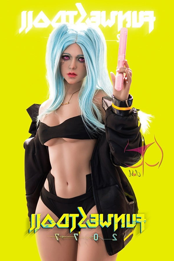 157cm/5ft2 C-cup TPE Harley Quinn Anime Sex Doll - #030 Assos Funwest