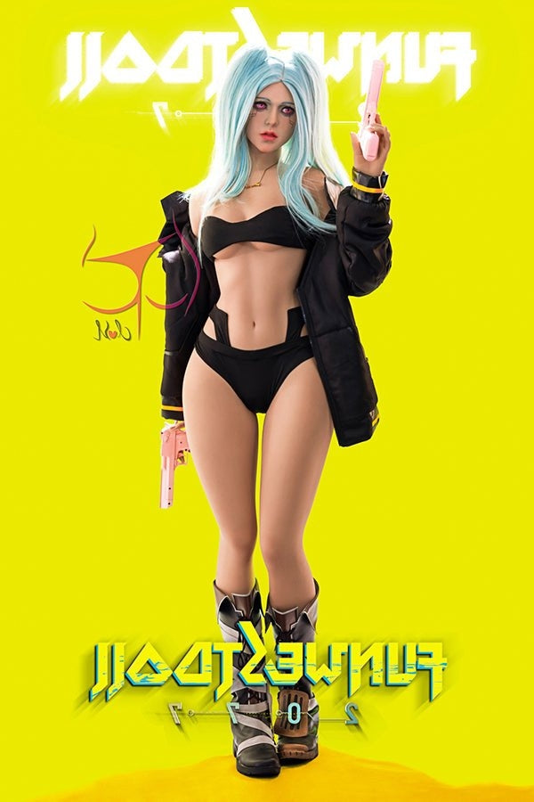 157cm/5ft2 C-cup TPE Harley Quinn Anime Sex Doll - #030 Assos Funwest