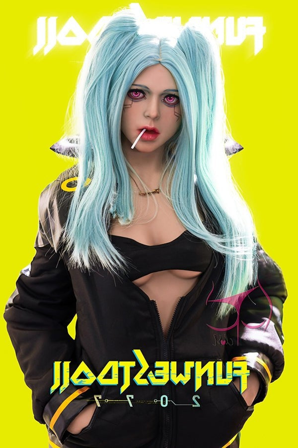 157cm/5ft2 C-cup TPE Harley Quinn Anime Sex Doll - #030 Assos Funwest