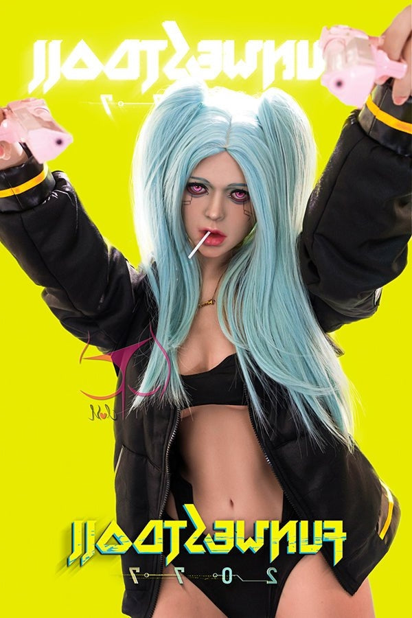 157cm/5ft2 C-cup TPE Harley Quinn Anime Sex Doll - #030 Assos Funwest