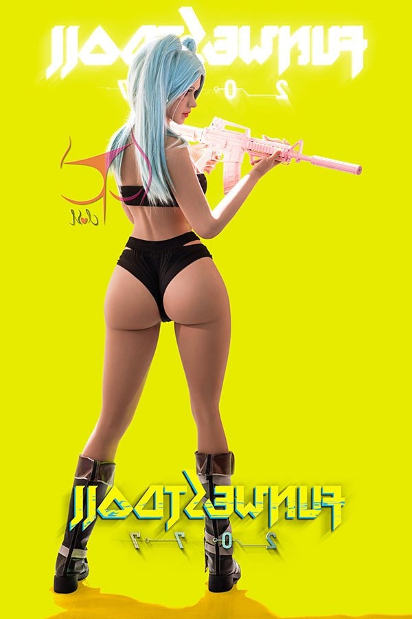 157cm/5ft2 C-cup TPE Harley Quinn Anime Sex Doll - #030 Assos Funwest